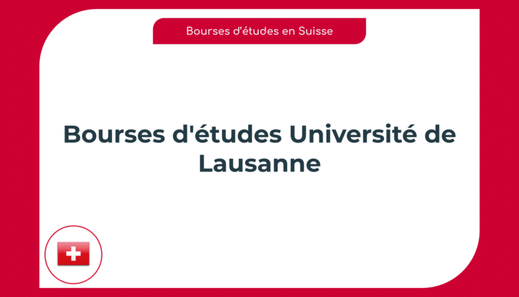 Bourses d'études Université de Lausanne
