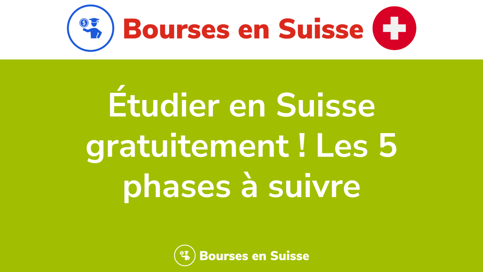 Étudier en Suisse gratuitement